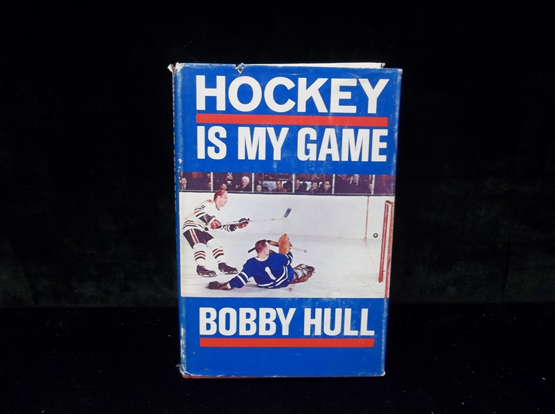 Autographed 1968 Hockey is My Game, by Bobby Hull