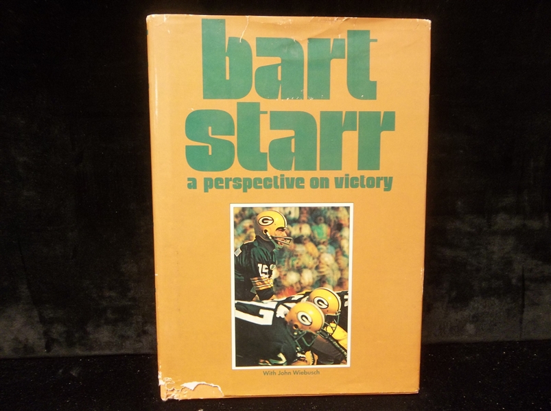 Autographed 1972 Bart Starr: A Perspective on Victory, by Bart Starr with John Wiebusch- Signed by Starr