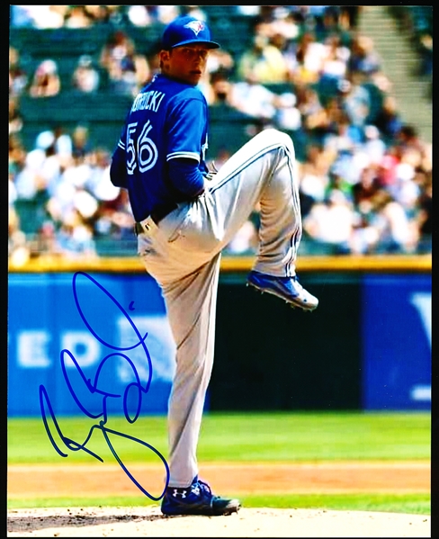 Autographed Ryan Borucki Toronto Blue Jays MLB Color 8” x 10” Photo