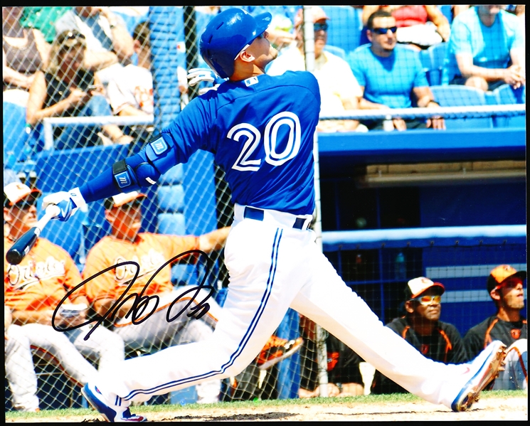Autographed Josh Donaldson Toronto Blue Jays MLB Color 8” x 10” Photo