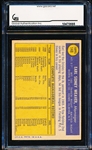 Autographed 1970 Topps Baseball- #148 Earl Weaver, Orioles- GAI Certified & Encapsulated