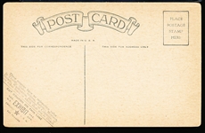 1929/30 “4 in 1” Baseball Exhibit with Postcard Back- Peach/ Orange Color- Pittsburgh NL- Earl Adams, R. Bartell, Harold Traynor, Earl Sheely