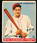 1933 Goudey Baseball- #77 Adam Comorosky, Pirates