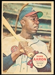 1967 Topps Baseball Poster- #15 Hank Aaron, Braves