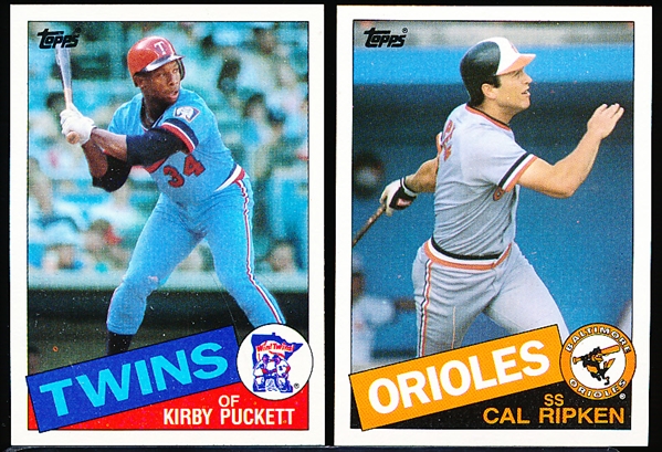 1985 Topps Baseball- 2 Diff Stars