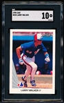1990 Leaf Baseball- #325 Larry Walker, Expos RC- SGC 10 (GM)