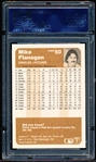 Autographed 1983 Fleer Baseball- #60 Mike Flanagan, Orioles- PSA/ DNA Certified & Encapsulated