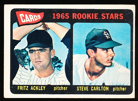 1965 Topps Bb- #477 Steve Carlton RC