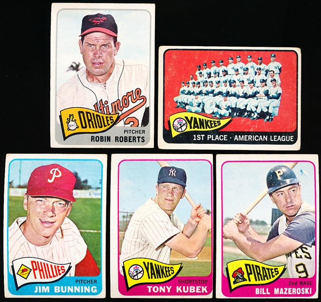 1965 Topps Bb- 5 Diff