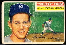 1956 Topps Bb- #240 Whitey Ford, Yankees