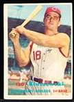 1957 Topps Bb- #165 Ted Kluszewski, Reds