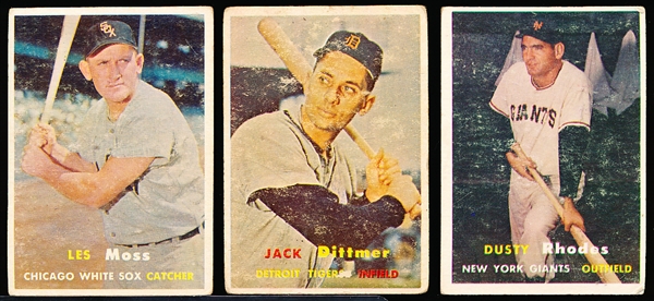 1957 Topps Bb- 11 Diff