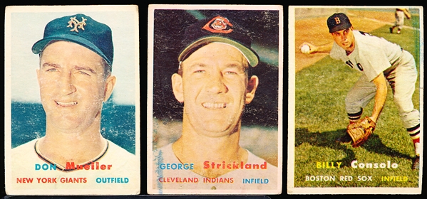1957 Topps Bb- 11 Diff