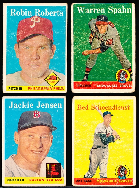 1958 Topps Bb- 20 Diff