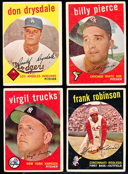 1959 Topps Bb- 4 Diff