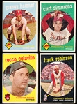 1959 Topps Bb- 4 Diff