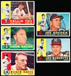 1960 Topps Bb- 5 Diff