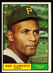 1961 Topps Bb- #388 Bob Clemente, Pirates
