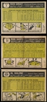 1961 Topps Bb- 3 Diff