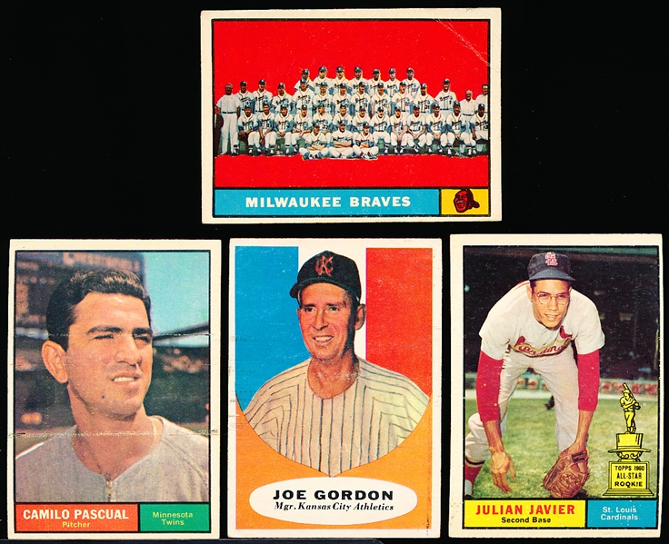 1961 Topps Bb- 18 Diff