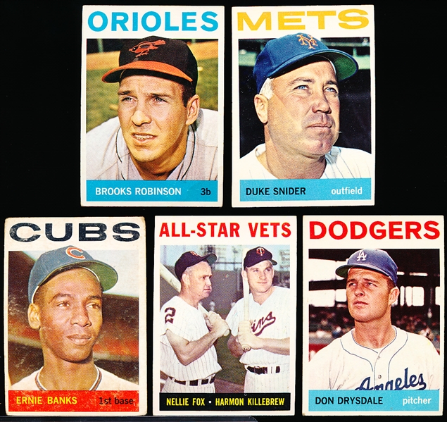 1964 Topps Bb-5 Diff
