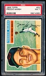 1956 Topps Baseball- #23 Freddie Marsh, Orioles- PSA NM 7- White Back