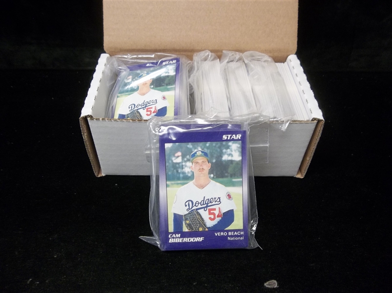 1990 Star Co. Florida State League All-Star Complete Sets of 50- 6 Sets