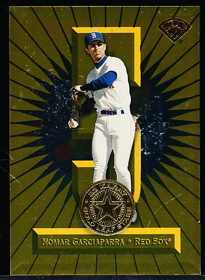 1997 Leaf Bb- 22 KT Gold Stars- #30 Nomar Garciaparra- (#1967/2500)