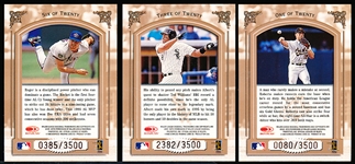 1998 Leaf Baseball- “Heading to the Hall”- 3 Diff