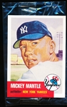2006 Topps Bazooka Baseball Jumbo 3-1/4” x 4-1/2” 1953 Mickey Mantle