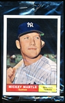2006 Topps Bazooka Baseball Jumbo 3-1/4” x 4-1/2” 1961 Mickey Mantle