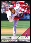 2018 Topps Now Baseball #210J Shohei Ohtani RC- Japanese Text Version