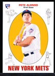 2019 Topps Throwback Thursday Bb- #TBT 308 Pete Alonso, Mets
