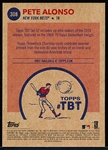 2019 Topps Throwback Thursday Bb- #TBT 308 Pete Alonso, Mets