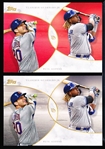 2020 Topps On Demand Baseball- “Dynamic Duals” Inserts- #4 Pete Alonso (Mets)/ Vladimir Guerrero Jr. (Jays)- 2 Diff.