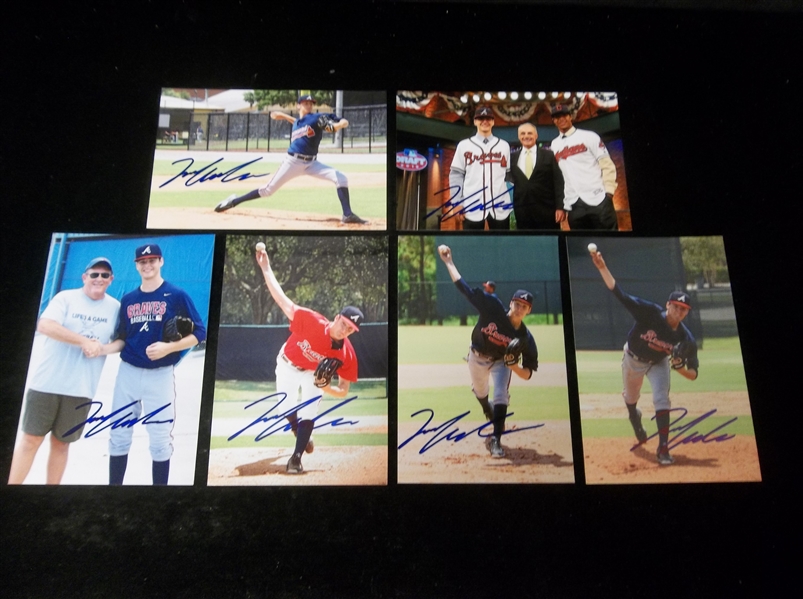 Autographed Ian Anderson 4” x 6” Real Color Photos- 6 Diff.