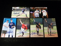 Autographed Ian Anderson 4” x 6” Real Color Photos- 6 Diff.