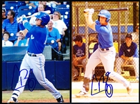 Autographed Cavan Biggio 4” x 6” Real Color Photos- 2 Diff.