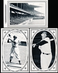 1980’s? Way Back When (Torrance, CA.) Baseball B & W Postcards- 8 Diff.