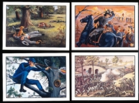1986 “Civil War Battle Scenes” Promo Cards- 4 Diff.