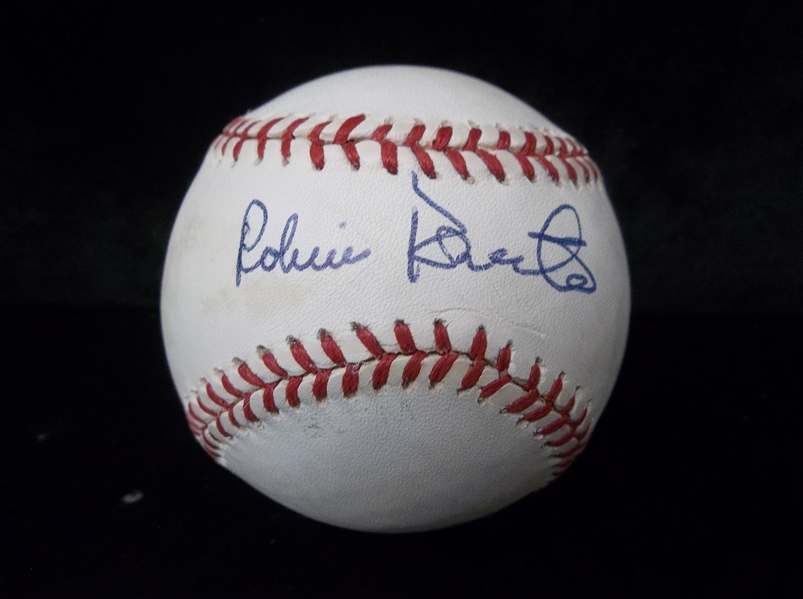 Autographed Robin Roberts Official A.L. (Budig Pres.) Baseball