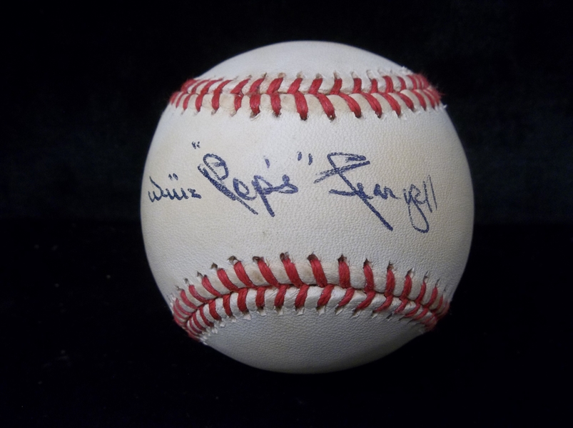 Autographed & Inscribed Willie Stargell Official (N.L. L. Coleman Pres.) Baseball
