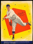 1937 Wheaties Baseball- Series 9- Lefty Grove, Boston Red Sox