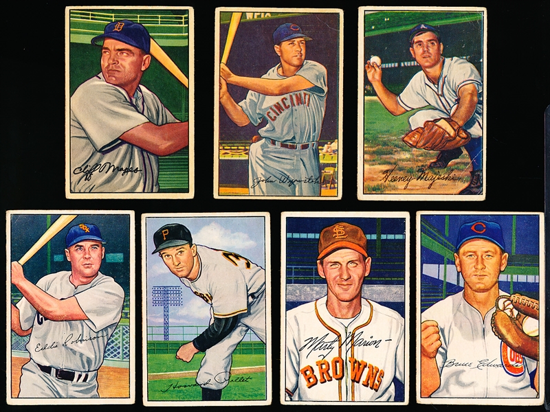 1952 Bowman Bb- 7 Diff