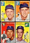 1954 Topps Bb- 4 Diff
