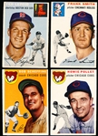 1954 Topps Bb- 4 Diff