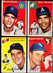 1954 Topps Bb- 4 Diff