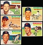 1956 Topps Bb- 5 Diff