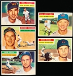 1956 Topps Bb- 5 Diff