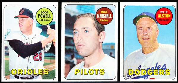 1969 Topps Baseball- 40 Diff